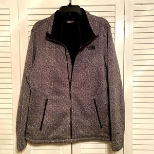 Tweed North Face Fur-lined Jacket